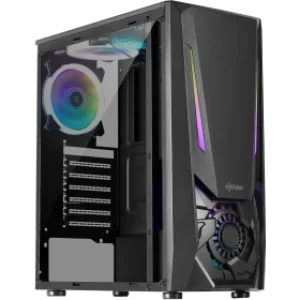 کیس کامپیوتر فاطر مدل FG-523B ARGB Mid Tower مشکی - 2