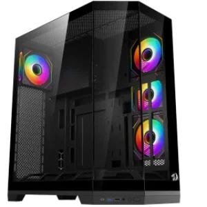 کیس کامپیوتر ردراگون مدل Edge CA-608 ARGB Mid Tower مشکی 6 کیس کامپیوتر ردراگون مدل Edge CA-608 ARGB Mid Tower مشکی - 2