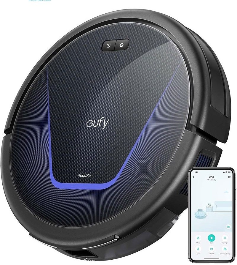 جاروبرقی هوشمند انکر Anker Eufy RoboVac G50 Hybrid Robot Vacuum Cleaner مدل T2212 - 26