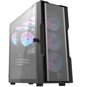 کیس کامپیوتر دارک فلش DK431 Mesh ARGB Mid Tower مشکی - 34